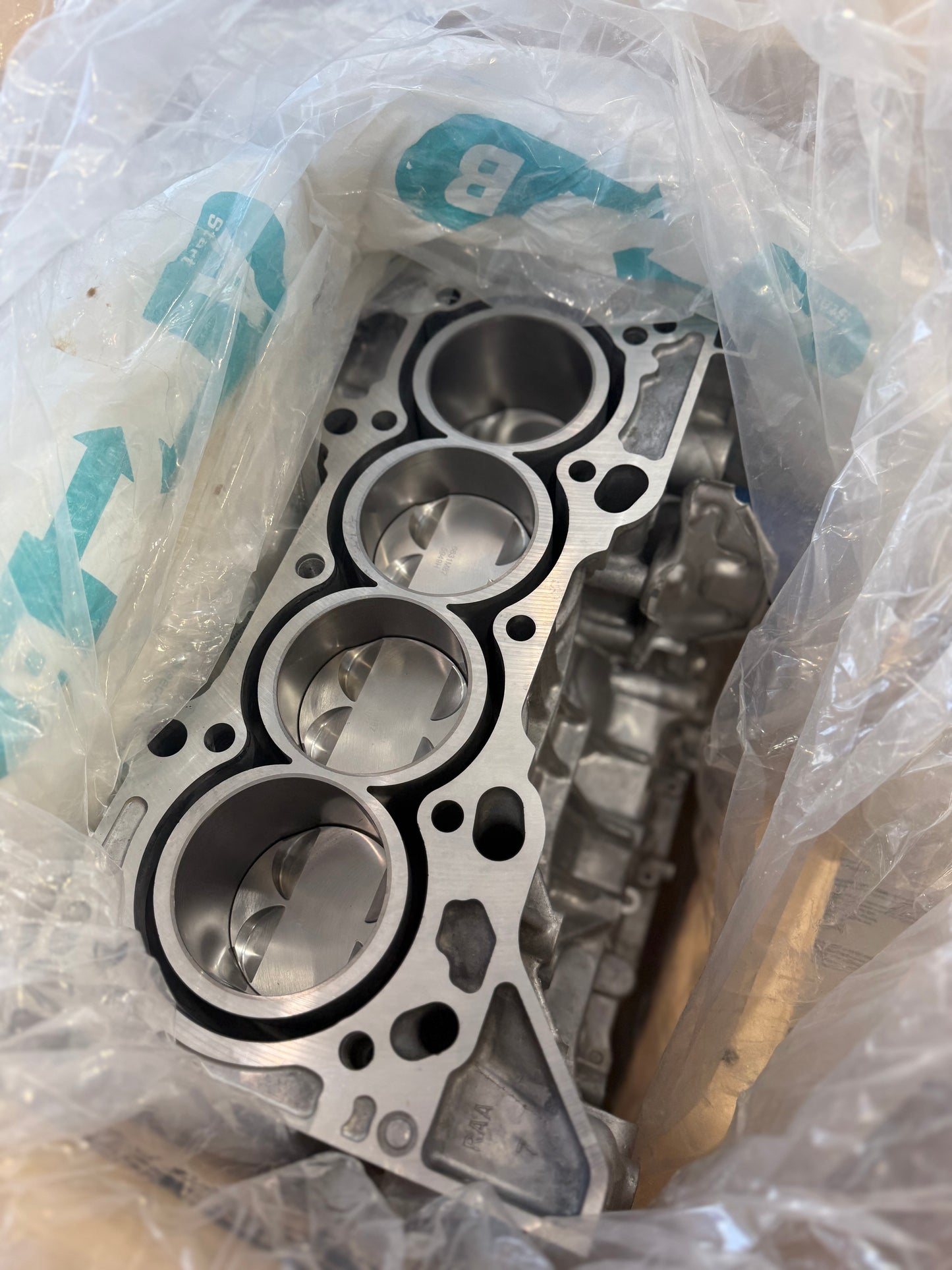 Tsm Used Parts Collection - Brand New 4Piston Racing Assembled K24 Short Block Engine