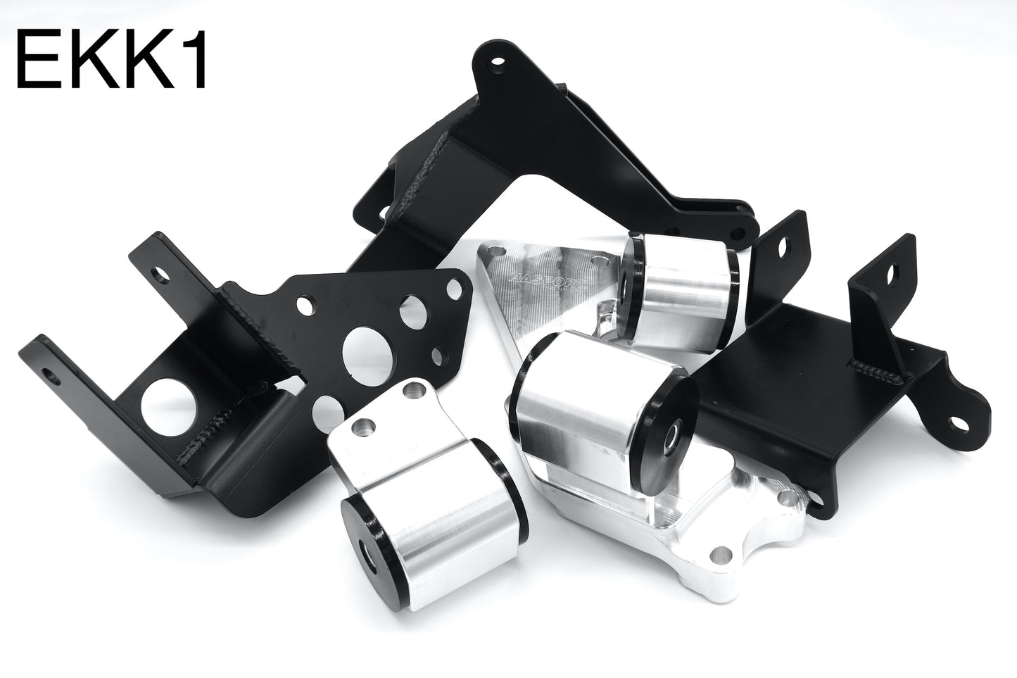 Hasport - 96-00 Civic Dual Height K-Series Swap Mount Kit