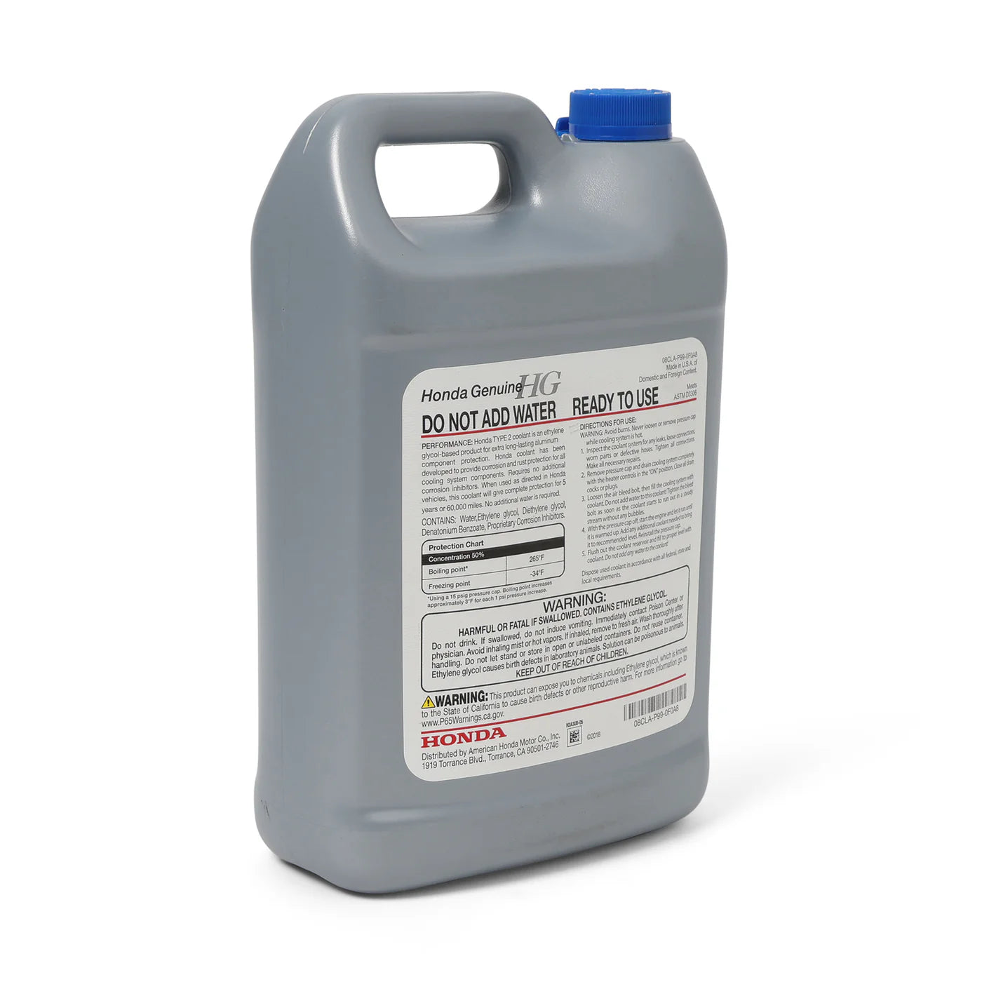 Honda - Extended Life Antifreeze/Coolant Type 2