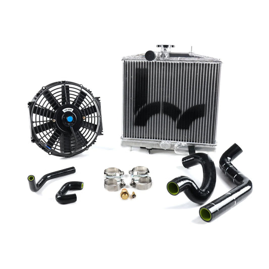 Hybrid Racing - K-Swap Cooling Package Half-Size Rad (EK Civic K20Z3/K24)