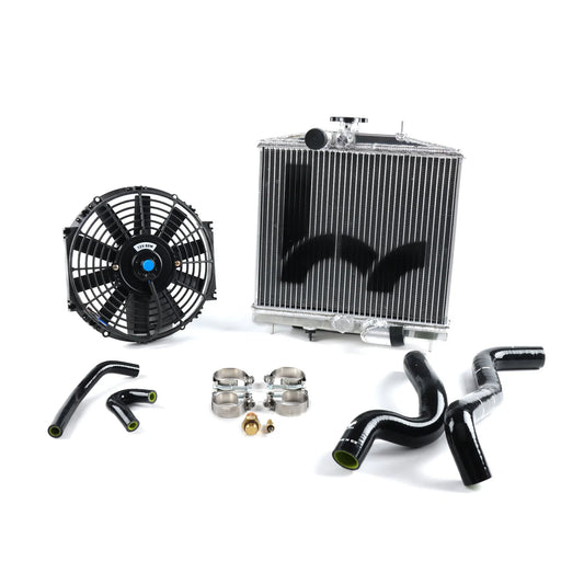 Hybrid Racing - K-Swap Cooling Package Half-Size Rad (EG & Del Sol K20Z3/K24)