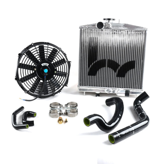 Hybrid Racing - K-Swap Cooling Package Half-Size Rad (EK Civic K20A/A2/A3/Z1)