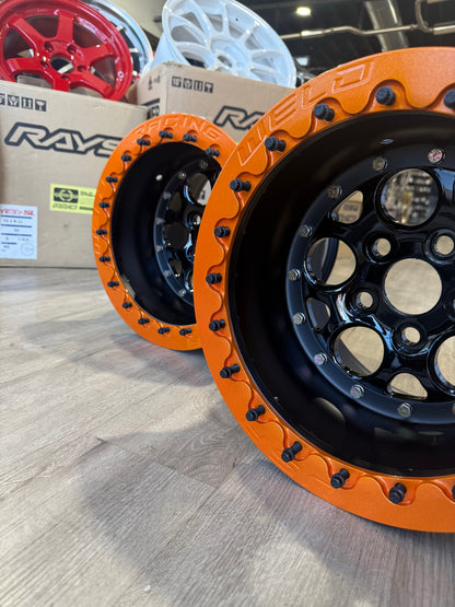 Tsm Used Parts Collection - Weld Wheels 13x10 5x100 Beadlock 5” Backspace