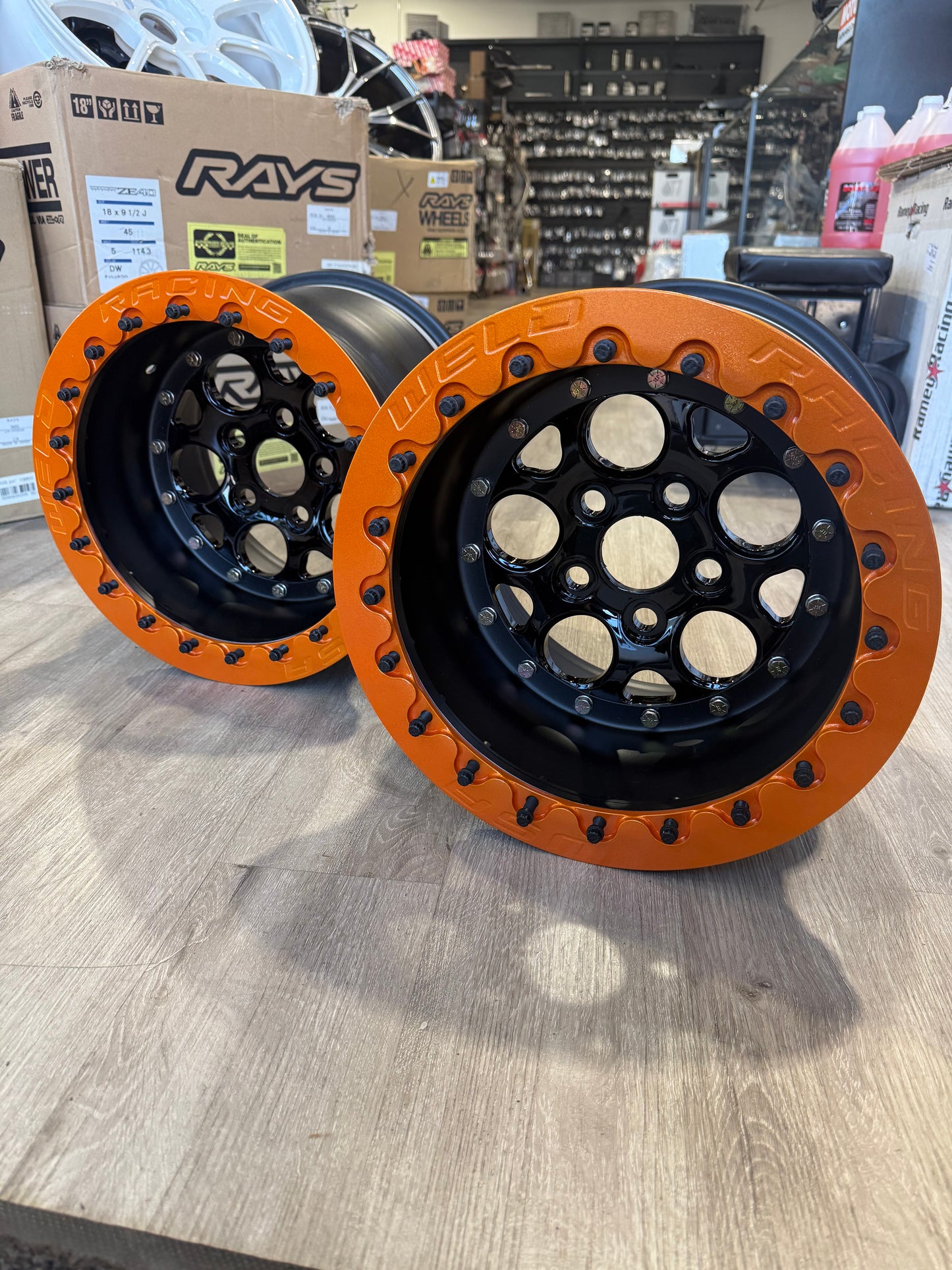 Tsm Used Parts Collection - Weld Wheels 13x10 5x100 Beadlock 5” Backspace