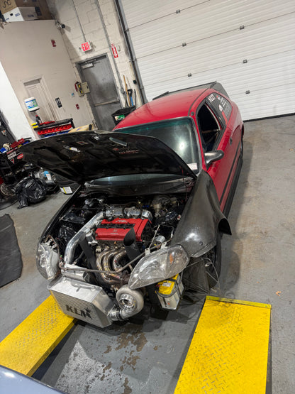 Tsm Used Parts Collection - Bseries SFWD B18B1 Sleeved Short Block