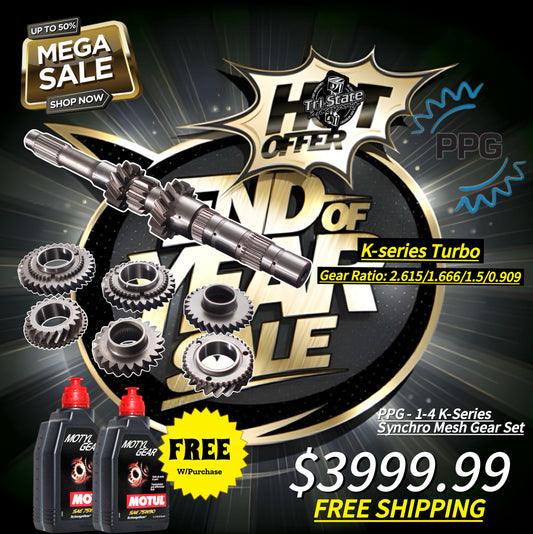 End of Year Sale - PPG 1-4 K-Series Turbo Synchro Mesh Gear Set