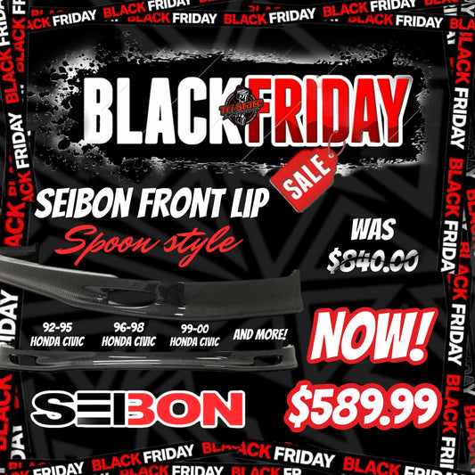 Black Friday Sale - Seibon Carbon Fiber Lip (Honda/Acura)