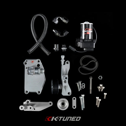 K-tuned - Complete K-Series Alternator Water Plate Kit for K24Z-Series (W/ Electric Water Pump)