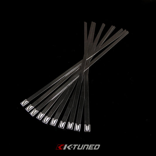K-Tuned - Stainless Steel Zip Ties (10 Pack)