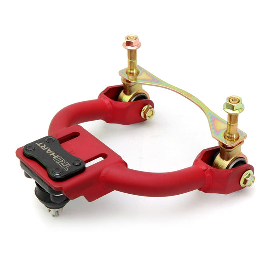 TruHart - Front Upper Camber Kit Red w/ Pillowball Bushings For 94-01 Acura Integra 92-95 Honda Civic