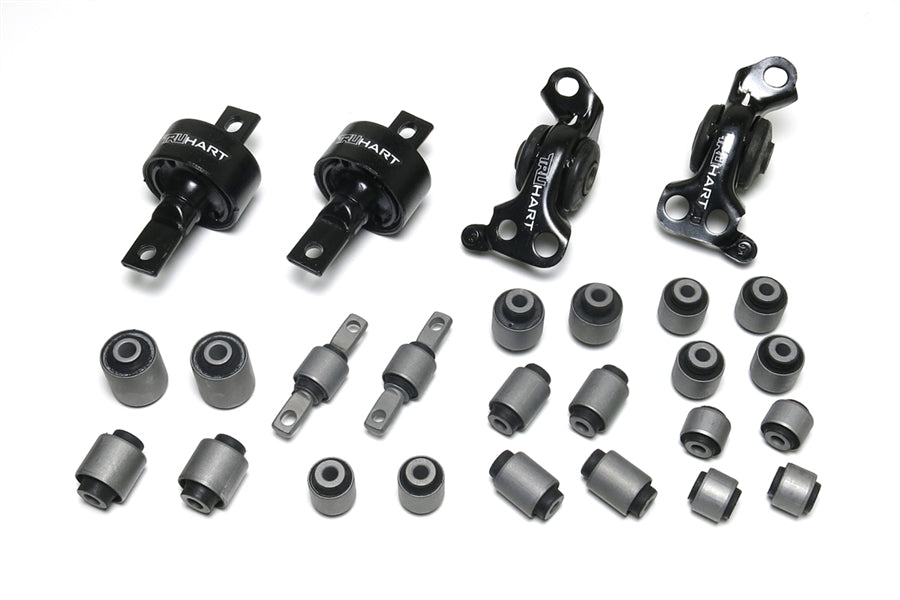 TruHart - Arm Bushing Set Black 26pcs For 92-95 Honda Civic