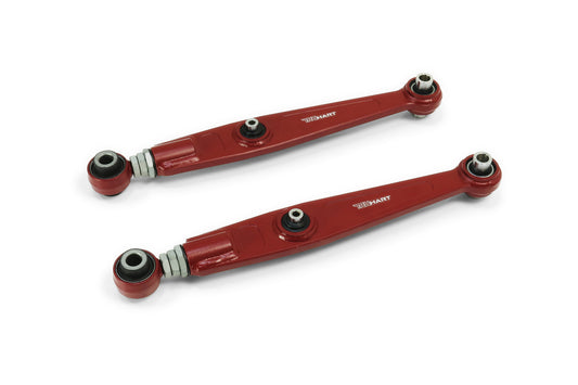 TruHart - Adjustable Rear Lower Control Arms Red For 07-17 Lexus LS460/600H