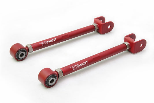 TruHart - Rear Toe Arms Red For 95-98 Nissan 240SX 95-02 Nissan Skyline R33