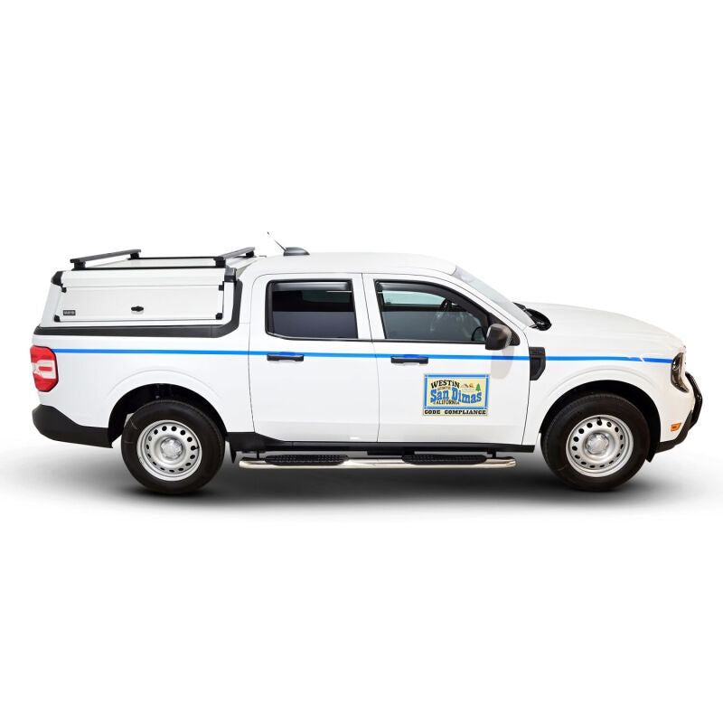 Westin 22-24 Ford Maverick PRO TRAXX 4 Oval Nerf Step Bars Polished