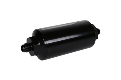 Aeromotive In-Line Filter - AN-06 238 Stainless Mesh Element - Anodized Black