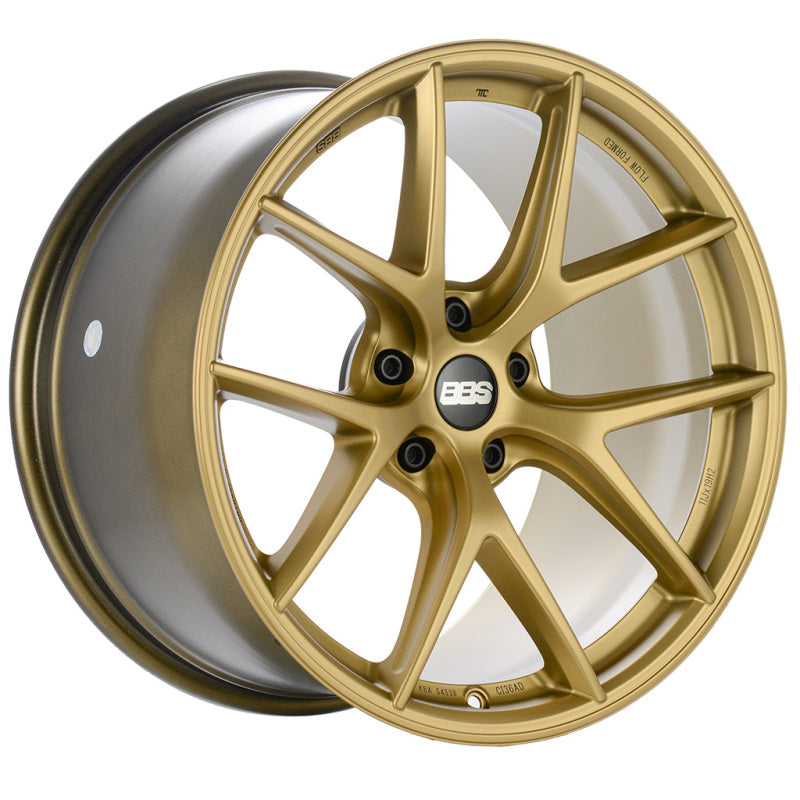 BBS Unlimited CI-R 21x9 ET65.5 (Face 1) Satin Gold Wheel