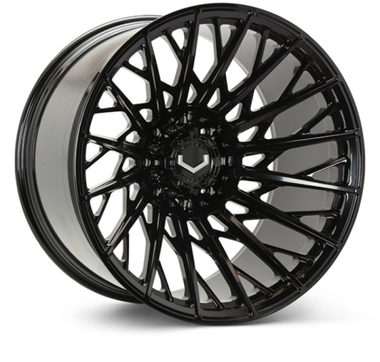 Vossen VFX-02T 24x14 - 6x135 - ET15 - Deep - 87.1 - Gloss Black Wheel
