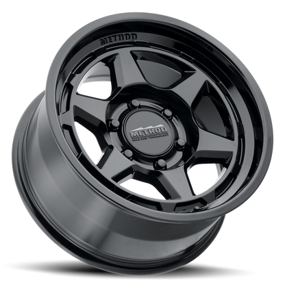 Method MR708 17x9 / -38mm Offset / 6x5.5 / 106.25mm Bore - Gloss Black Wheel