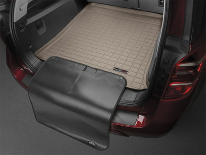 WeatherTech 25-26 Cadillac Escalade IQ Behind 3rd Row Cargo Liner w/Bumper Protector - Tan