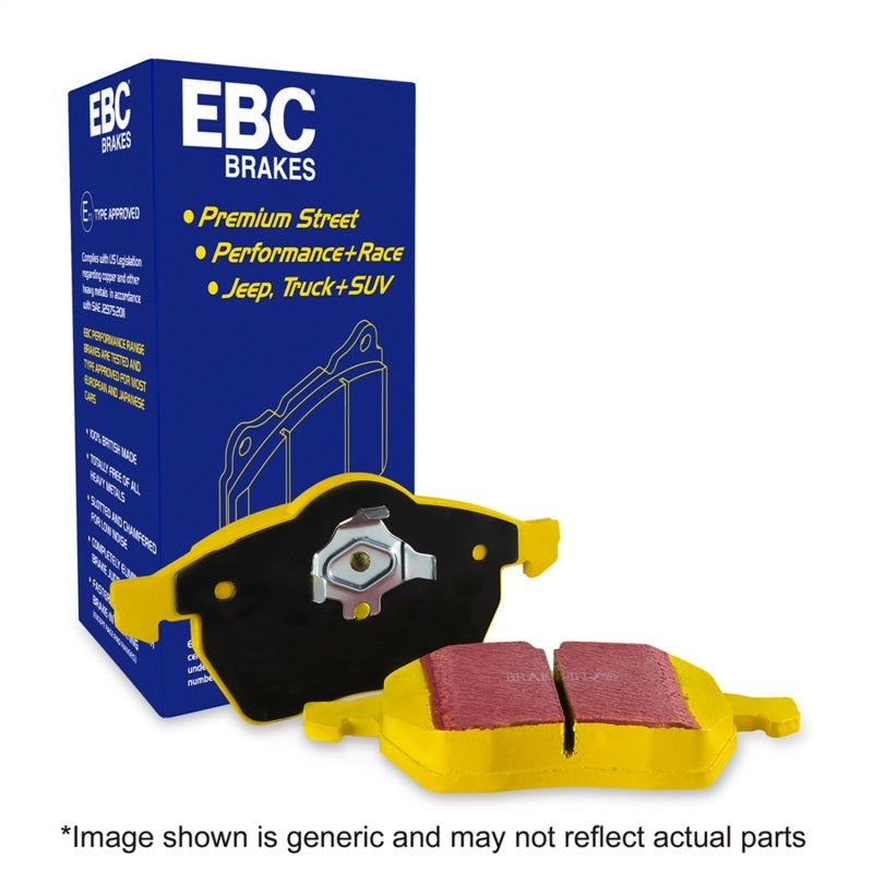 EBC 2021+ Ford F-150 2WD/4WD 2.7TT/3.5TT Yellowstuff Rear Brake Pads