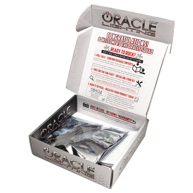 Oracle 02-04 Jeep Liberty LED Fog Light Halo Kit - Blue