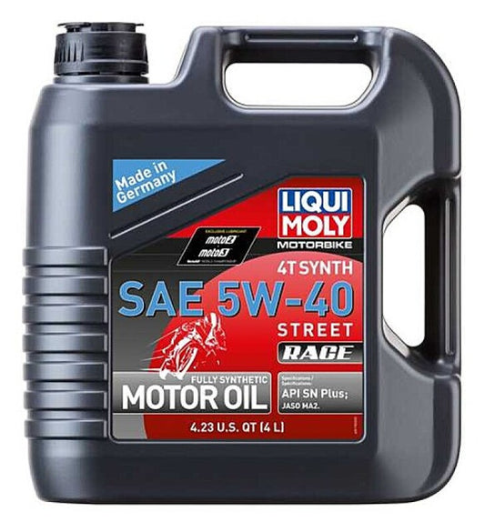 LIQUI MOLY 4L Motorbike 4T Synth 5W40 Street Race