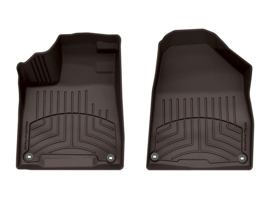 WeatherTech 14-20 Acura MDX 1st Row Front FloorLiner HP - Cocoa