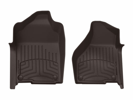 WeatherTech 19-26 Dodge Ram Truck 1st Row Front FloorLiner HP - Cocoa