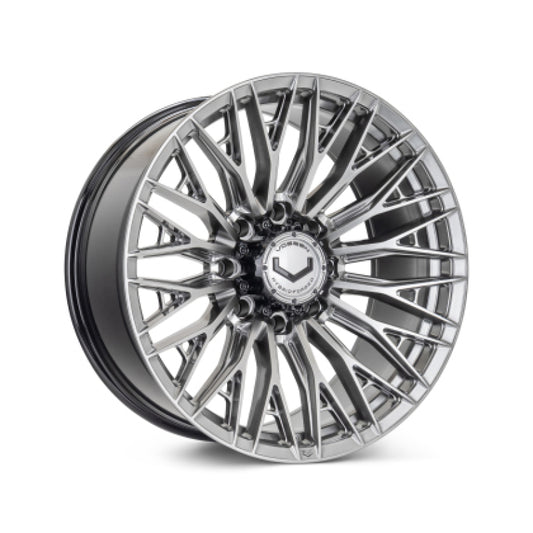Vossen HFX-6 - 22x12 - 8x165.1 - ET-44 - Ultra Deep Face - 125.1 - Hyper Gunmetal Wheel