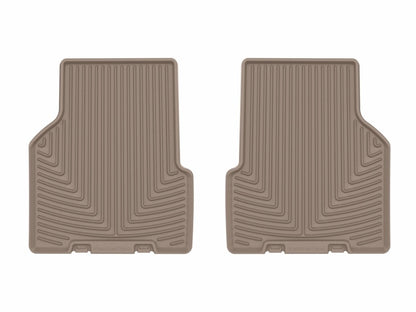 WeatherTech 17-26 Jeep Compass 2nd Row Rear All-Weather Floor Mats - Tan
