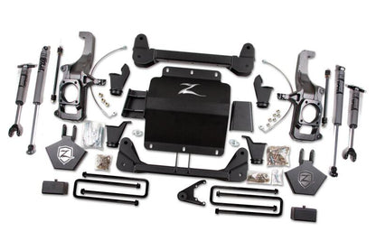 Zone Offroad 11-19 GM HD 5in System w/ Overload Fox