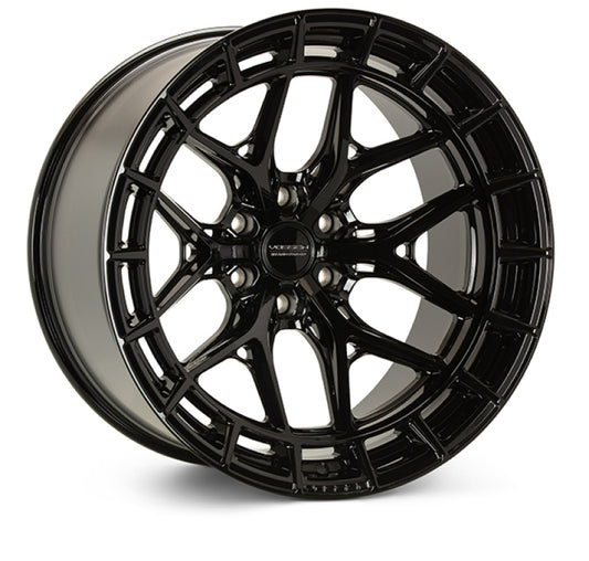 Vossen HFX-1 17x8.5in / 6x130 BP / ET35 / 84.1 CB - Gloss Black Wheel
