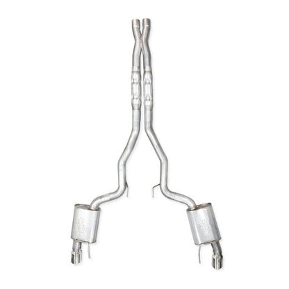 Stainless Works 2024 Mustang GT Catback Dual Tips Legend Sound X-Pipe Factory Connect Exhaust