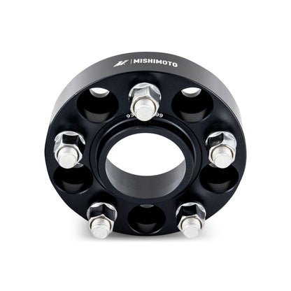 Mishimoto Mishimoto Wheel Spacers 5x114.3 64.1 CB M14x1.5 25mm BK