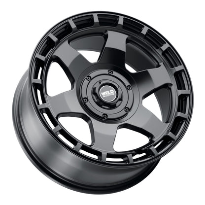Weld Off-Road Ridge 20x9 - 5x127 / 5x139.7 BP - ET0 - 87.1mm CB - Satin Black Wheel