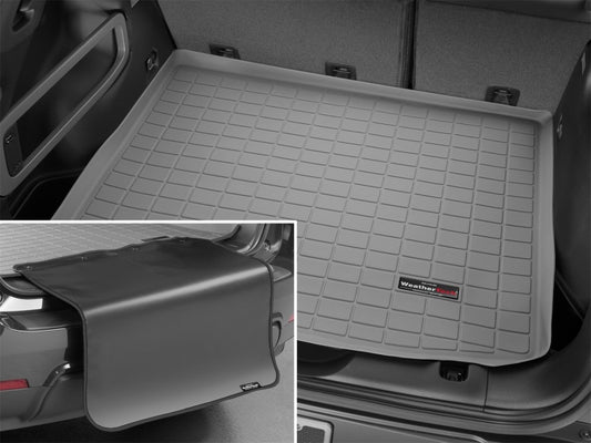 WeatherTech 23-25 Maserati Grecale (Excl. Folgore) Cargo Liner w/ Bumper Protector - Grey