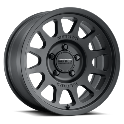 Method MR703 17x8.5 35mm Offset 5x150 110.5mm CB Bead Grip Matte Black Wheel