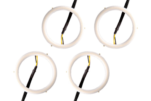 Diode Dynamics Halo Lights LED 70mm - Red Four