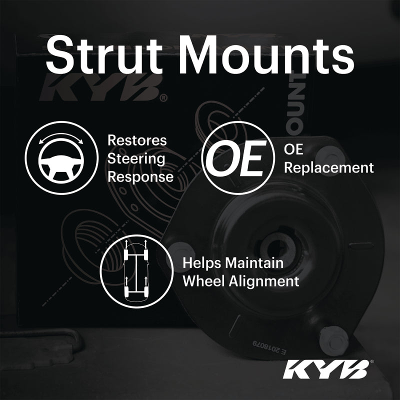 KYB Shocks & Struts Strut Mount Rear 14-19 Acura MDX