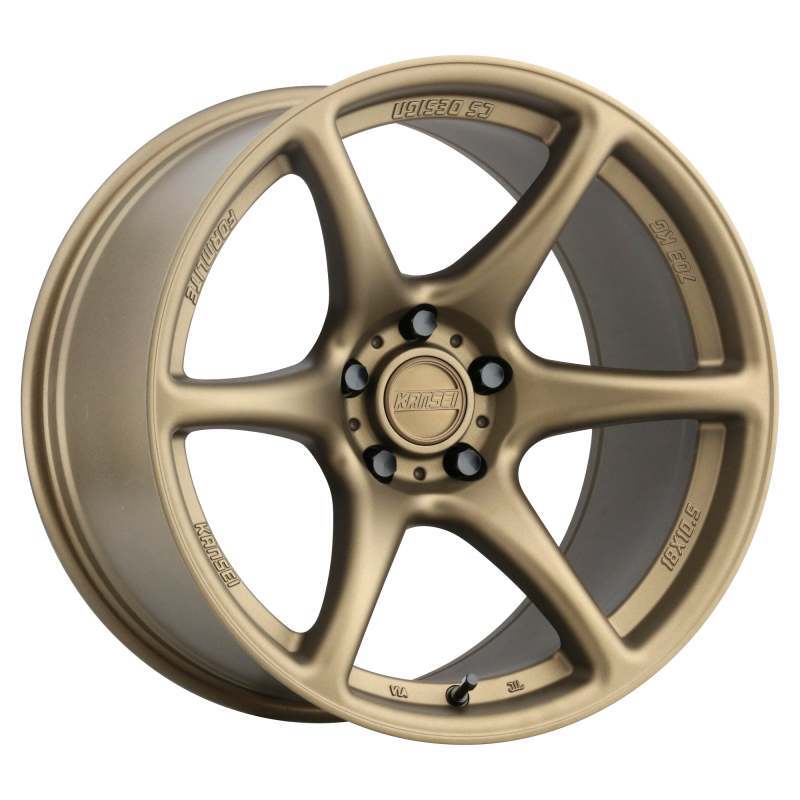 Kansei K11B Tandem 17x9in / 5X120 BP / 35mm Offset / 72.56mm Bore - Textured Bronze