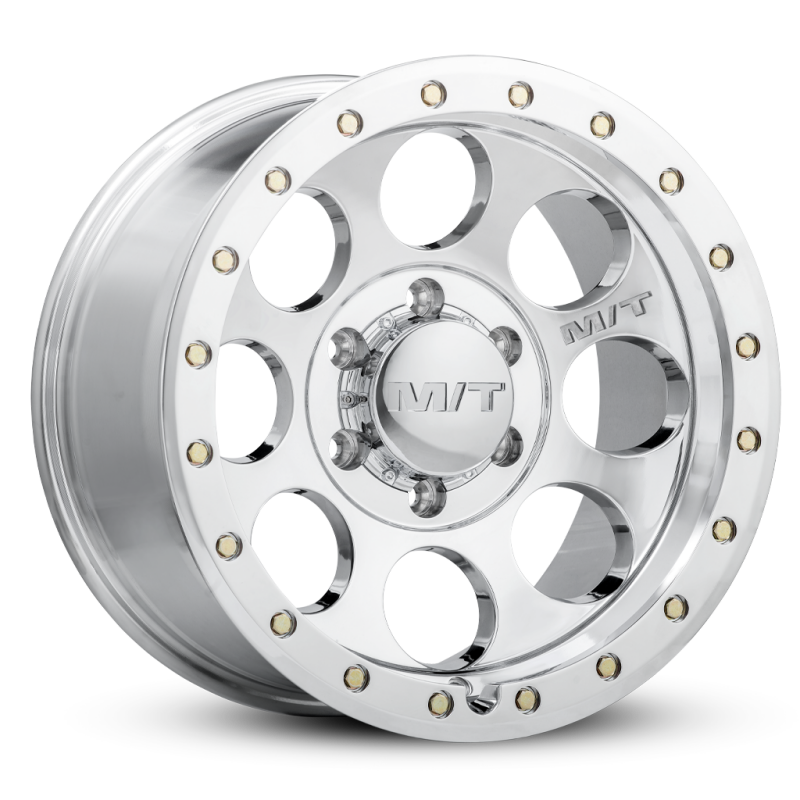 Mickey Thompson Classic Pro Polished Wheel - 17X9 8X6.5 BP 5in BS 0 Offset 125.2mm Bore