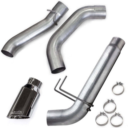 Banks Power 19-23 Dodge Ram Mega Cab 6.7L Cummins Monster Exhaust - SS Single Exhaust w/ Chrome Tip