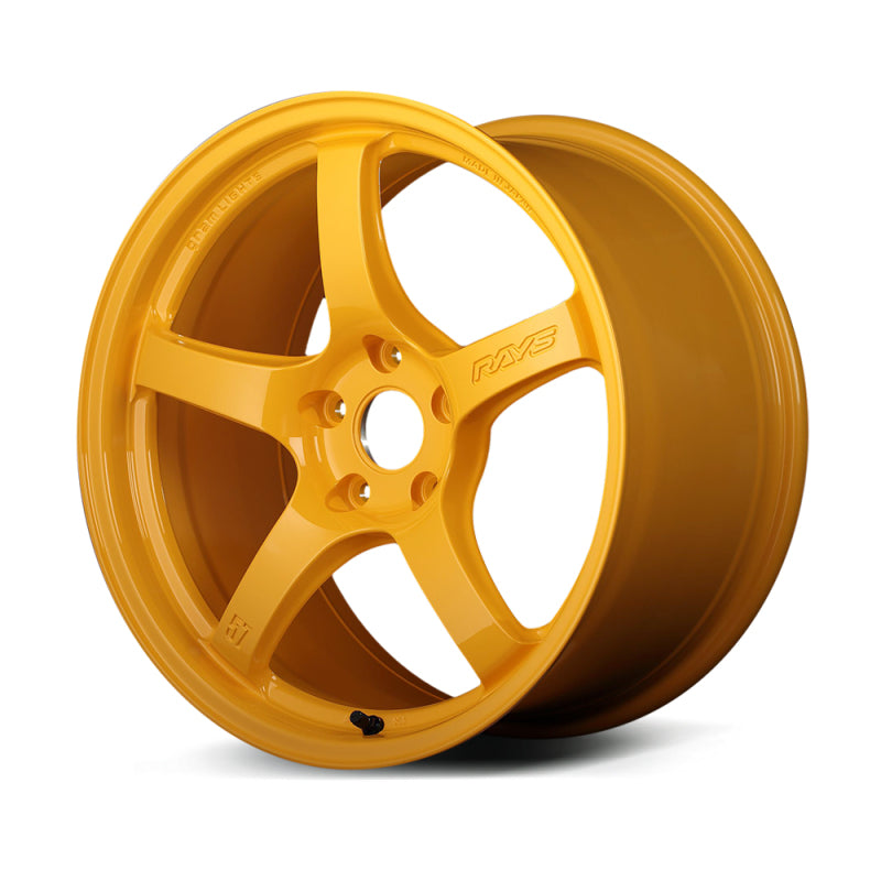 Gram Lights 57CR 18x10.5 +12 5x114.3 Mach Yellow