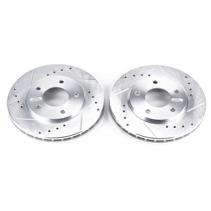 Power Stop 88-95 Buick Regal Front Drilled & Slotted Rotor - Pair