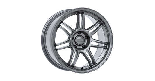 Kansei K17 Seven 18x8.5in / 5x114.3 BP / 35mm Offset / 73.1mm Bore - Gloss Gunmetal Wheel