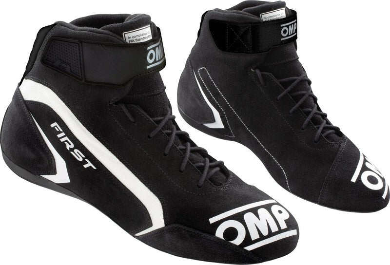 OMP FIRST SHOES FIA 8856-2018 NAVY BLUE / ORANGE SZ 45