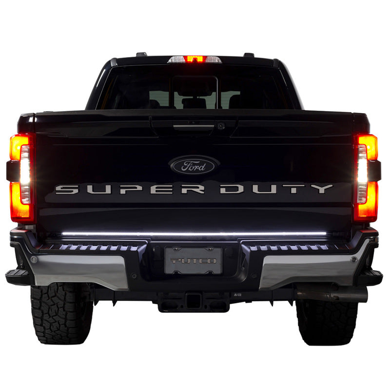 Putco 2024 Ford SuperDuty F-250 60In Direct Fit Red Blade Kit Tailgate Bars w/ LED Taillamps