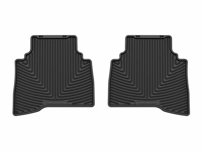 WeatherTech 23-26 Toyota Prius 2nd Row Rear All-Weather Floor Mats - Black