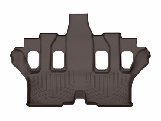 WeatherTech 25-25 Lexus LX Hybrid 3rd Row Rear FloorLiner - Cocoa