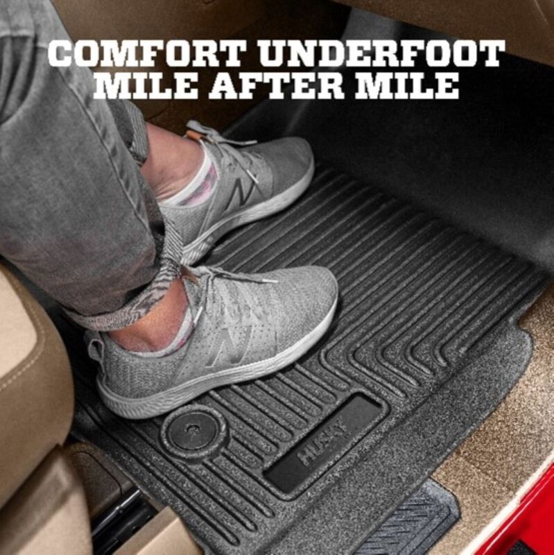 Husky Liners 22-25 Toyota Corolla Cross WeatherBeater 2nd Seat Black Floor Liners